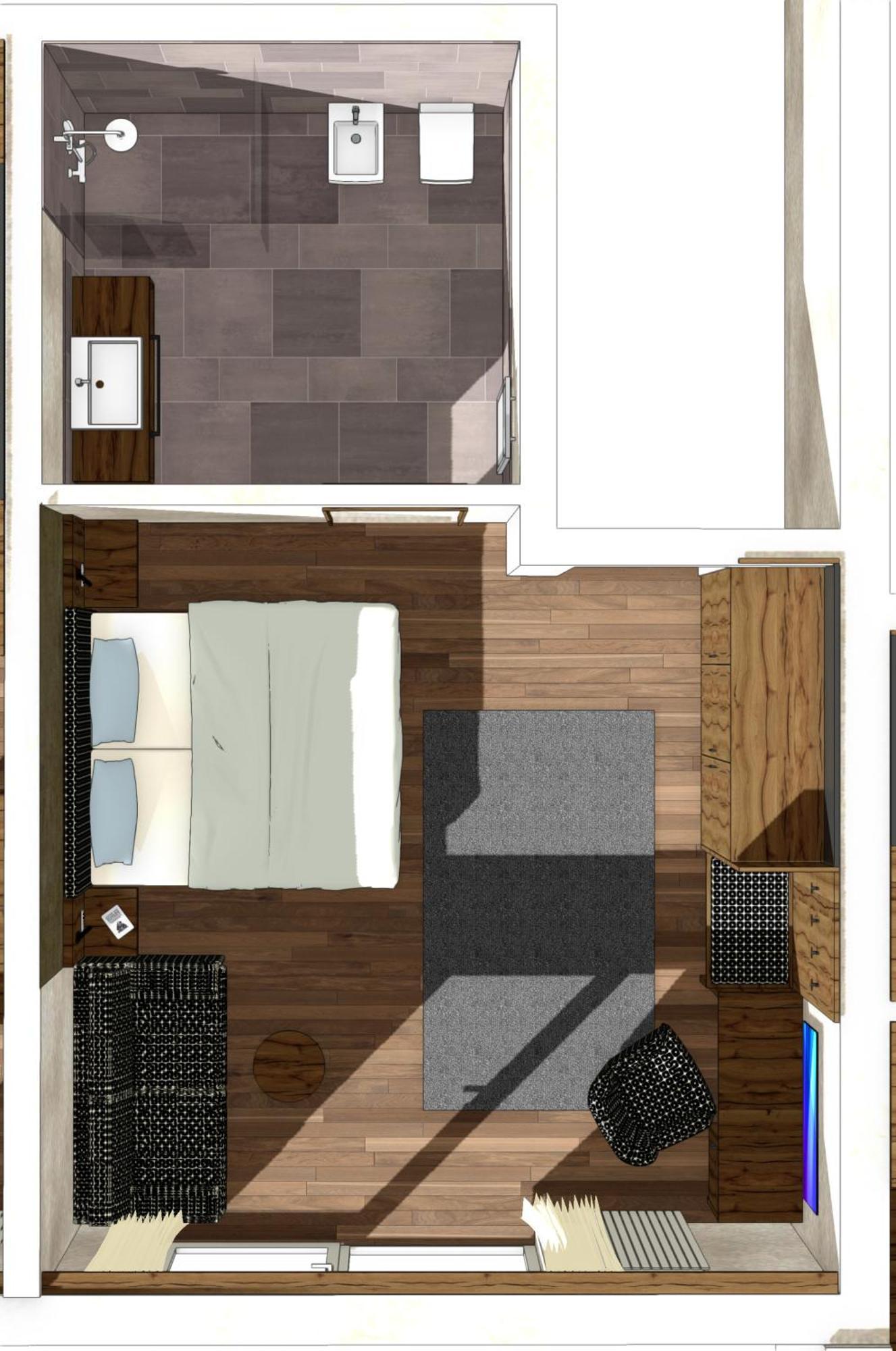 Junior Suite with Balcony and Mountain View